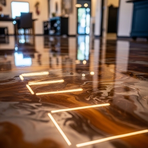 Résine époxy ultra-claire pour coulages profonds, résine épaisse pour tables en résine, haute transparence - Product Image 2