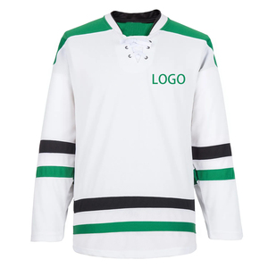 เสื้อฮอกกี้น้ำแข็งระบายอากาศ ผลิตในปากีสถาน ผ้าโพลีเอสเตอร์ 100% พิมพ์ลายดิจิทัล รับสั่งทำชื่อทีม บริการ OEM ชุดทีม - Product Image 2