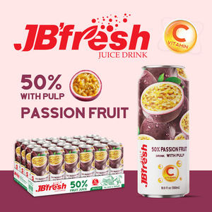 น้ำผลไม้กระป๋อง JB'FRESH รสแมงโก้ เสาวรส สับปะรด 500 มล. - น้ำผลไม้รวมรสชาติหลากหลาย ราคาถูก ขายดี - Product Image 2