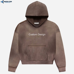 Sudaderas con Capucha Extra Grandes de Algodón y Felpa, Personalizables con Marca, Proveedor Mayorista de Ropa Urbana - Product Image 6