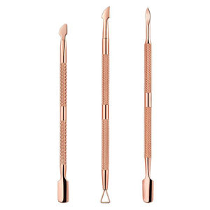 1 Pcs <b>Nail</b> Cuticle Pusher Stainless Steel Cuticle Remover Pusher Dead Skin Pedicure Manicure Care Cleaner Manicure <b>Tools</b> - Product Image 3