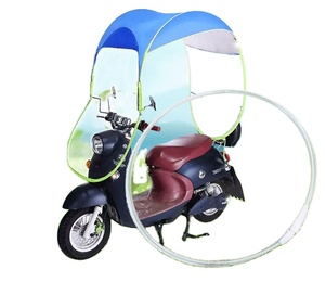 Tente Pare-Soleil Robuste pour Tramvay avec Poteaux en Fibre de Verre - Product Image 1