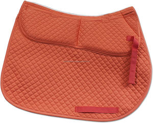 Almohadillas de sillín ecuestre de estilo inglés occidental personalizadas de primera calidad, forro de tela de lana, manta de sillín de doma de salto, algodón de caballo - Product Image 2