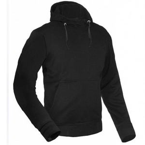 Hoodie court unisexe 450g en polyester/coton bleu avec impression en relief, haute qualité, écologique, streetwear décontracté, rétro, hiver, XXS - Product Image 2