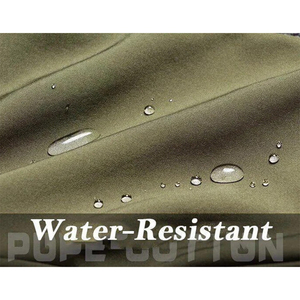 Wholesale Men's Tactical Softshell Jacket Windproof Waterproof Fleece Lined Multi Pocket Outdoor Hiking Utility <b>Coat</b> OEM - Product Image 5