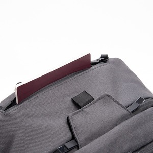 Gray multi-compartment backpack large capacity laptop bag business <b>travel</b> backpack - Product Image 6