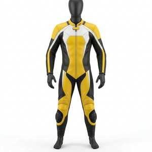 Traje de Motociclismo de Cuero de Alta Calidad, Diseño Personalizado de Dos Piezas, Impresión de Verano, Transpirable, Directo de Fábrica - Product Image 2