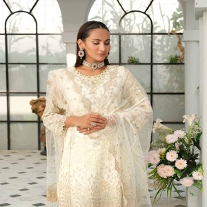 Pakistani Suits for <b>Women</b> by Designers Pakistani Salwar Kameez by Wijdan Vol MEHRAB Pakistani Dresses Indian <b>Kurta</b> Set for <b>Women</b> - Product Image 6