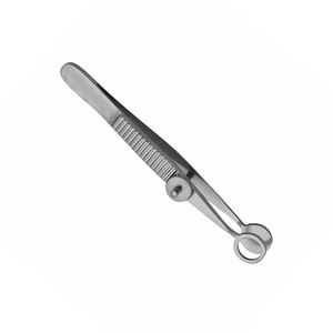 Desmarres Pince à chalazion manuelle pour usage clinique, en acier de haute qualité, avec plaque supérieure ovale large et ouverte, pour ophtalmologie et paupières - Product Image 2