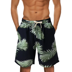 Breathable 2026 OEM Branded Cool Swimming Shorts Summer Casual Sublimation Pockets Elastic Waist Custom Logo Quick Dry - Product Image 3