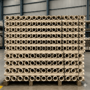 Tuyaux de colonne en PVC-U de qualité supérieure pour puits forés, légers, faciles à installer, durables - Product Image 4