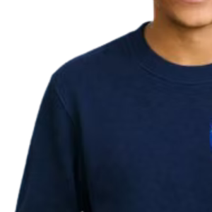 Sudadera Bordada Azul Oscuro para Niños, Sudadera Casual de Manga Larga, Ropa Urbana para el Día a Día, Prenda Cómoda para un Estilo de Vida Activo - Product Image 4