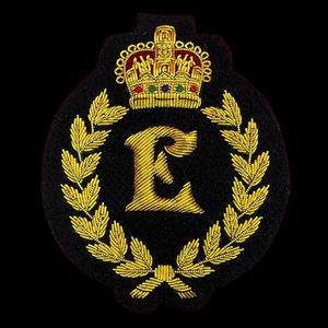 Insignias Bordadas a Mano Personalizadas de Estilo Moderno con Bordado 3D en Hilo Metálico sobre Tela de Lona, Colores Personalizados para Uso en Prendas - Product Image 5