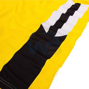 Uniforme de basket-ball sur mesure respirant, service OEM, pour hommes, 100% polyester, vêtements d'équipe avec couleurs et tailles personnalisées - Product Image 6