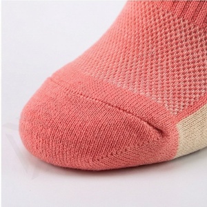 Coral Crew <b>Socks</b> Breathable Knitted Solid Color <b>Running</b> Athletic <b>Socks</b> for Adults - Product Image 6