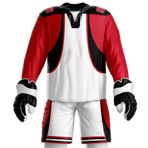 Price Original Team Wear Ice Hockey Uniform Factory Rate Sublimation Printing Breathable 100% Polyester Wholesale <b>Men</b> Ice Hockey - Product Image 4