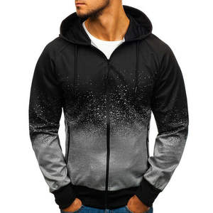 Sudaderas con Capucha Sublimadas al por Mayor con Cierre Frontal y Bolsillos con Cremallera para Hombre, Sudaderas con Capucha Sublimadas en Venta para Unisex - Product Image 2