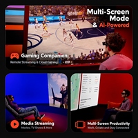 VITURE Pro XR – Hôte informatique intelligent à tour de cou pour lunettes AR, appareil de streaming cinéma privé, contrôle gestuel, affichage multi-écrans