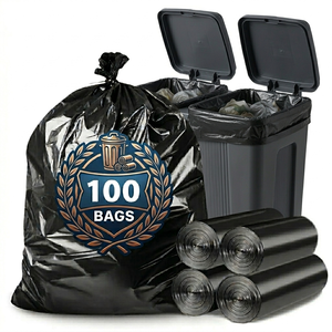 Bolsas de Basura Resistentes Negras TH GB-025 de 55-60 Galones, Bolsas de Basura Grandes para Hoteles, Comercios, Restaurantes y Clínicas - Product Image 1