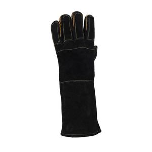 Heavy Duty Cowhide Leather Tig Welding <b>Gloves</b> Welding <b>Gloves</b> Heat Resistant Industrial <b>Long</b> Cuff Safety <b>Gloves</b> - Product Image 1