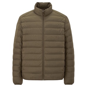 RIVIAN ATLANTIC Veste légère à fermeture éclair personnalisable pour hommes Tissu satiné à la mode Hiver ODM/OEM Supply Taille XL - Product Image 3