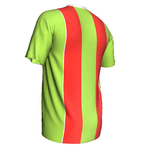 Camiseta de Fútbol Económica, Ropa Deportiva Corta Estampada, 100% Poliéster, Antibacteriana, Ligera, para Uso en Exteriores - Product Image 3