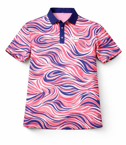 Vente en gros de polos de golf pour hommes en coton polyester, impression personnalisée, broderie de logo, ensemble de polos et shorts de golf - Product Image 6