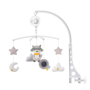 Fabricant en gros : Jouet en tissu confortable, mobile musical de chevet rotatif transfrontalier pour bébé de 0 à 1 an, hochet musical pour lit de bébé - Product Image 4
