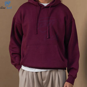 Sweat-shirt à capuche personnalisé pour homme en molleton de coton premium avec poche, fabricant OEM ODM en gros - Product Image 3