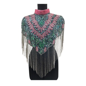 Robe Cape à Paillettes Faite Main de Qualité Supérieure, Meilleure Vente 2026, pour Femme, Tendance, Disponible en Gros pour l'Exportation - Product Image 1