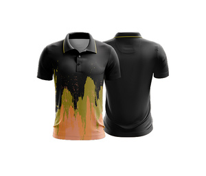 High Performance Sublimation Polo Shirt for Training Durable Stitching for Men Women Youth Quick-Dry Dry-Fit Active - Product Image 4
