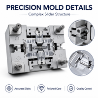 Moule d'injection numérique en acier de précision 0,01 mm pour boîtier de chargeur, avec support de conception 3D gratuit, personnalisation OEM/ODM