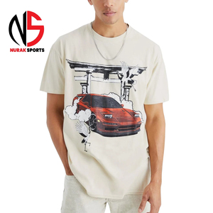 Camisetas Oversize de Moda al por Mayor, Hechas con Tela 100% Transpirable / Camisetas Oversize Personalizadas con Cuello Redondo en Nurak Sport en 2026 - Product Image 1