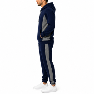 Conjunto Deportivo Informal de Moda para Hombre, Diseño Personalizado, Estilo Urbano, Sudadera Holgada y Pantalones Deportivos, Conjuntos Deportivos Holgados para Hombre - Product Image 3