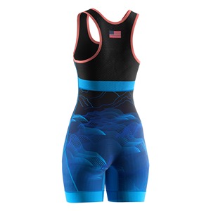 Débardeur de lutte pour femmes personnalisé, léger, haute performance, anti-humidité, respirant, extensible, avec coutures plates - Product Image 5