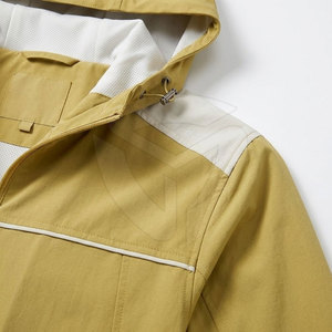Veste coupe-vent confortable avec tissu lisse et look moderne pour un usage quotidien décontracté et un style streetwear. - Product Image 5