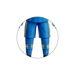 Maillots de hockey sur glace professionnels de haute qualité, impression par transfert thermique personnalisée, antibactériens, 100% automne/printemps/été, devant - Product Image 3