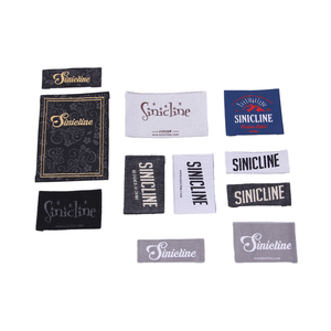 Étiquettes personnalisées pour marque de vêtements logo étiquette tissée pour marque de vêtements étiquette de vêtements patch de broderie personnalisé et tissé - Product Image 2