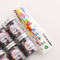 Élastiques à cheveux Uniband en TPU fabriqués en Corée, unisexes, décontractés, emballage en bouteille
