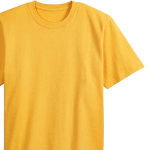 T-shirt décontracté à col rond pour homme, manches courtes, coupe classique, minimaliste, basique, pour tous les jours, vente en gros, personnalisé, en jersey de coton - Product Image 5