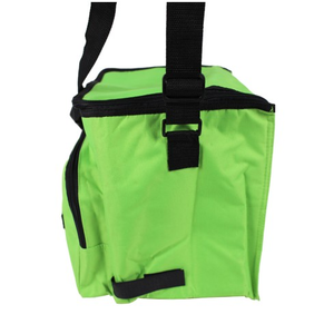 Grand sac isotherme pliable en tissu 600D avec doublure en PEVA ou en feuille d'aluminium, sac à bandoulière isolé pour pique-nique, logo personnalisé - Product Image 3