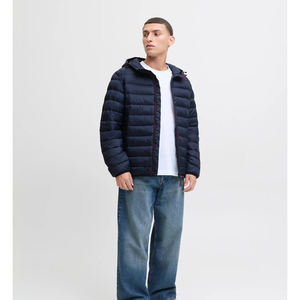 Blouson matelassé personnalisé avec logo, haute qualité, pour homme, collection hiver 2026, style bomber, pour activités extérieures, vente en gros, gilet matelassé. - Product Image 3