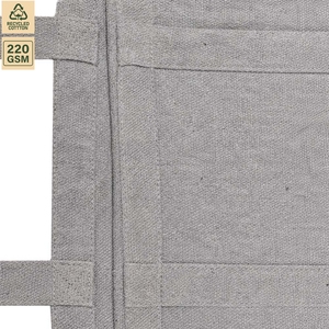 220 GSM Recycled Cotton Promotional Shopping <b>Tote</b> <b>Bag</b> Promotional Shopping 38x42 cm Flat Custom Logo Wholesale OEM Model SS521 - Product Image 4