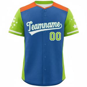 Maillots de baseball 100 % polyester personnalisés, respirants, pour hommes – Vêtements de sport unis et chemises – Vente en gros à prix réduit - Product Image 6