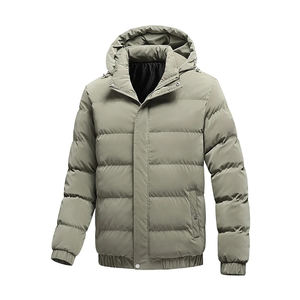 Chaqueta Acolchada para Montañismo, Chaqueta Acolchada de Invierno Personalizada para Hombre con Capucha Tejida - Product Image 1