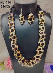 Collar de Cuentas de Aleación Hecho a Mano, Diseño Geométrico Grueso y Moderno, Joyería de Declaración para Regalo - Product Image 5