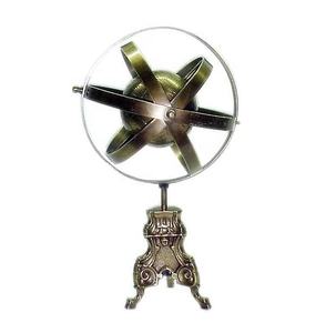 Escultura de metal ahueca hacia fuera la rotación decorativa globo terráqueo el mejor artículo de aluminio color dorado hierro Venta caliente de alta calidad - Product Image 5