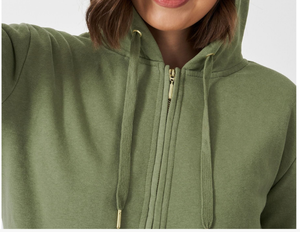 Hoodie surdimensionné personnalisé en polyester/coton à manches longues, effet délavé soleil et délavé à l'acide, idéal pour l'hiver - Product Image 6