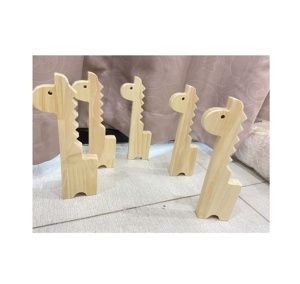 Éléphants empilables en bois du Vietnam, jouets en bois de pin naturel, mains sur, cadeau d'enfant pour le cadeau d'enfants - Product Image 5