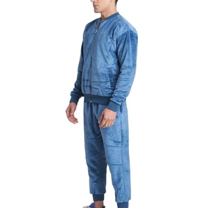 Nouvel Arrivage : Survêtement en Velours de Qualité Supérieure pour Homme – Style Décontracté, Respirant, Service OEM - Product Image 1
